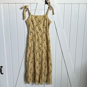 “Paige” floral sundress
